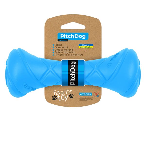 Collar Україна Ігрова гантель для апортировки PitchDog, блакитний