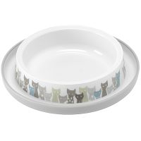Moderna Бельгия Trendy Dinner Maasai миска для кошек, серо-белый