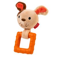 GiGwi Китай Игрушка для собак, Собачка с пищалкой Suppa Puppa, текстиль, резина