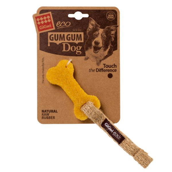 GiGwi Китай Игрушка для собак Маленькая кость Gum Gum, каучук