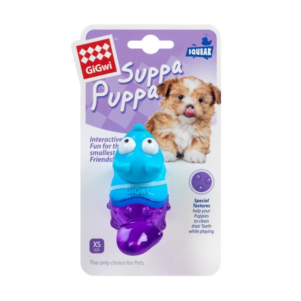 GiGwi Китай Игрушка для собак, Лиса с пищалкой Suppa Puppa, резина