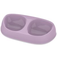 Moderna Бельгия Double Sensibowl двойная миска для кошек, лиловый