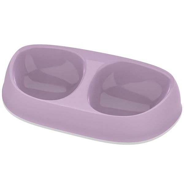 Moderna Бельгія Double Sensibowl подвійна миска для котів, ліловий