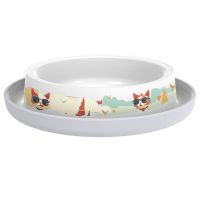 Moderna Бельгия Trendy Dinner Indy&Louise миска для кошек, серо-белый