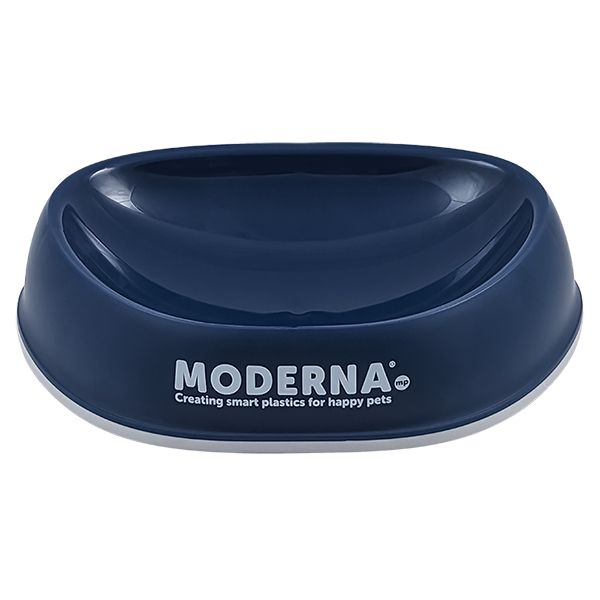 Moderna Бельгия Sensibowl Logo миска для собак и кошек, черничный