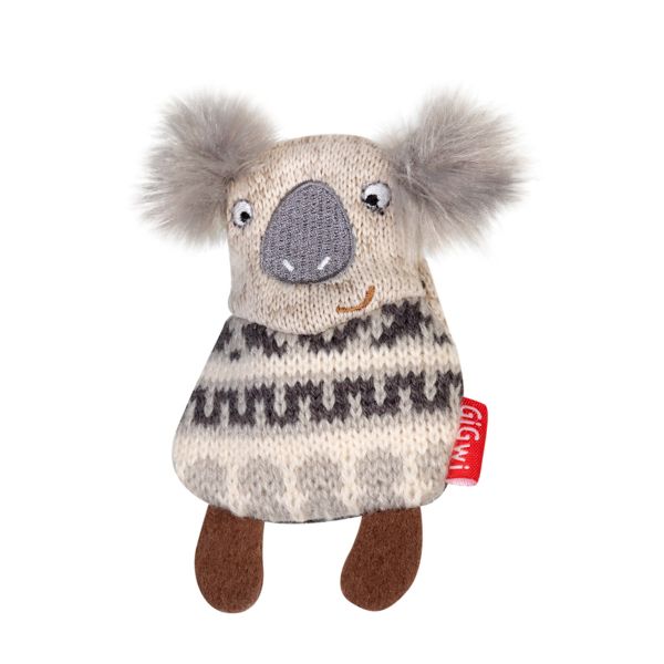 GiGwi Китай Іграшка для собак Коала з пищалкою Plush Friendz, текстиль