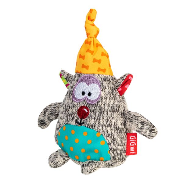 GiGwi Китай Іграшка для собак Ведмідь з пищалкою Plush Friendz, текстиль