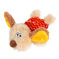 GiGwi Китай Игрушка для собак Собачка с пищалкой Plush Friendz, текстиль