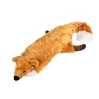 GiGwi Китай Игрушка для собак Лиса с большой пищалкой Catch&fetch, искусственный мех