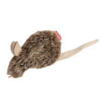 GiGwi Китай Игрушка для кошек Мышь с кошачьей мятой Refillable Catnip, искусственный мех