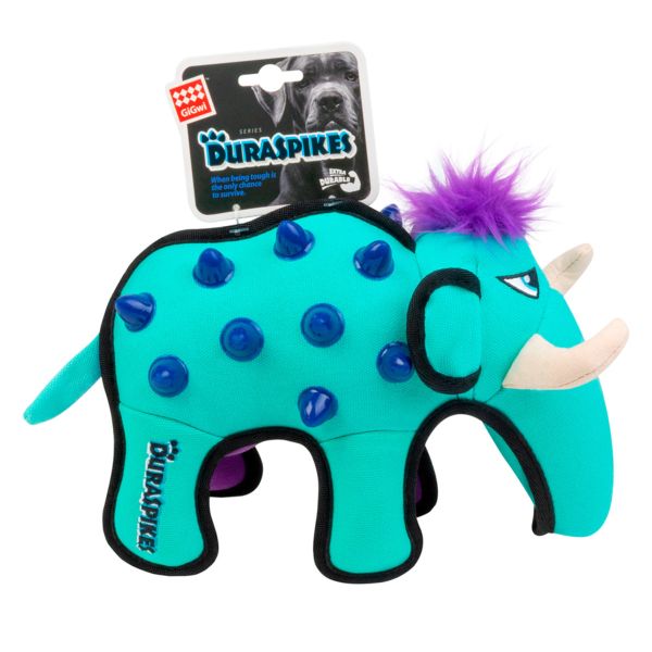 GiGwi Китай Игрушка для собак Мамонт Duraspikes, термопластическая резина