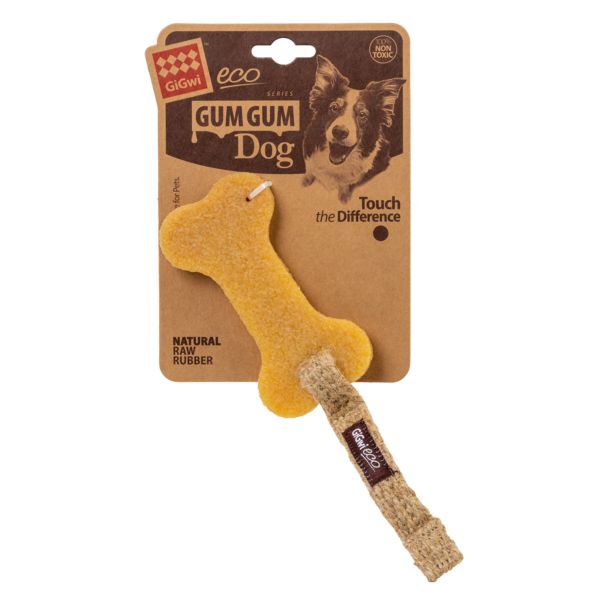GiGwi Китай Игрушка для собак Большая кость Gum Gum, экорезина
