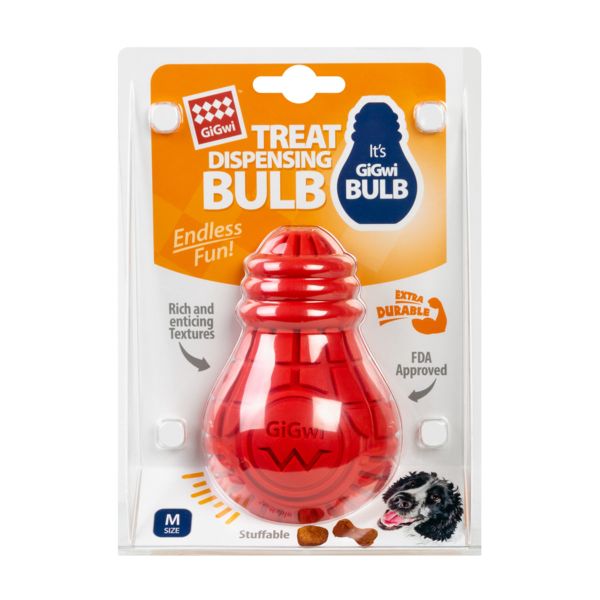 GiGwi Китай Игрушка для собак Лампочка резиновая Bulb Rubber, резина