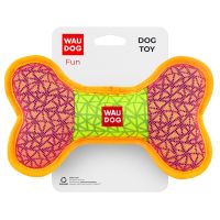 WAUDOG Украина Игрушка для собак Fun, "Кость", розовый