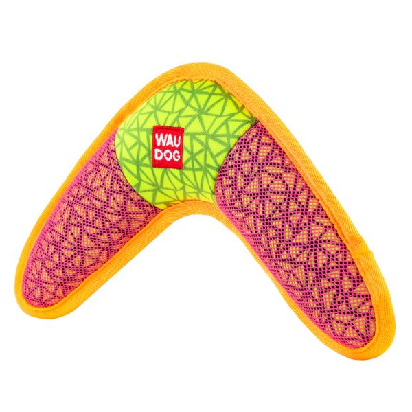 WAUDOG Украина Игрушка для собак Fun, "Бумеранг", розовый