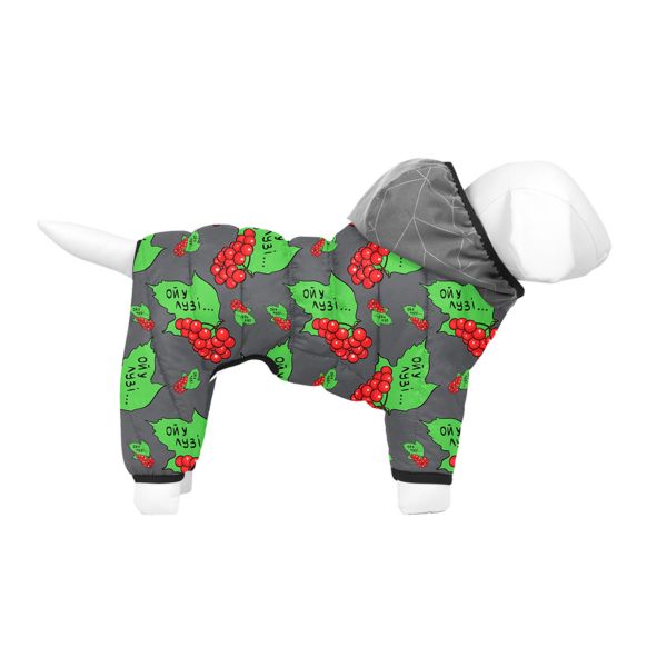 WAUDOG Украина Комбинезон для собак Clothes рисунок "Калина"