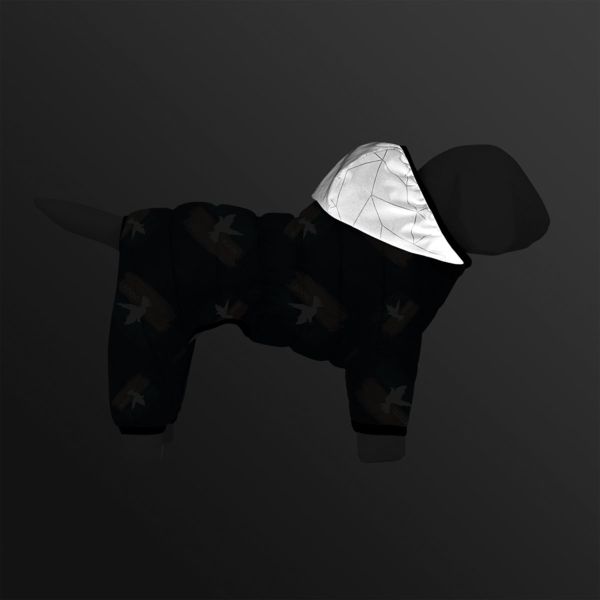 WAUDOG Украина Комбинезон для собак Clothes рисунок "Знамя"