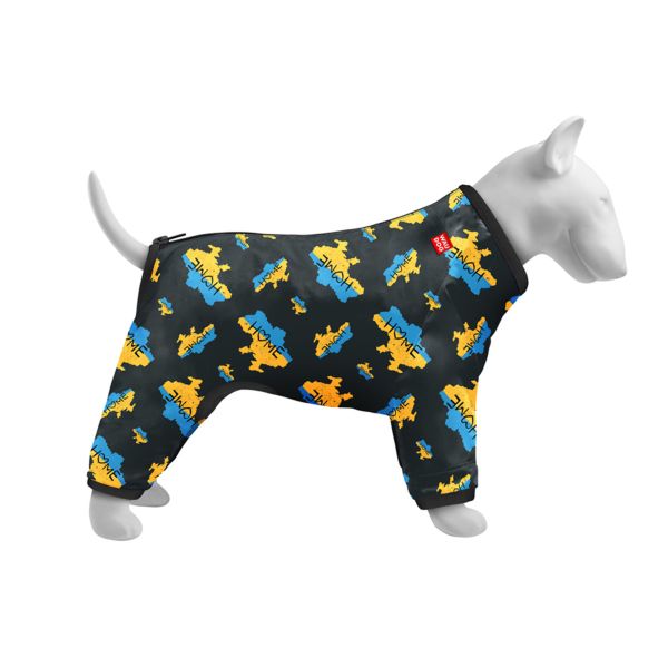 WAUDOG Украина Ветровка для собак Clothes, рисунок "Дом"
