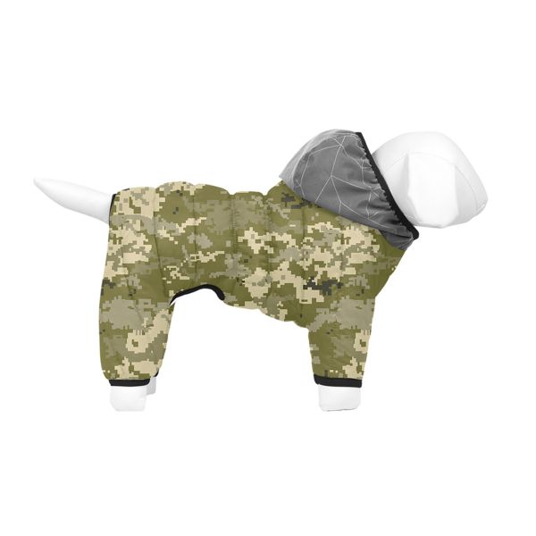 WAUDOG Украина Комбинезон для собак Clothes, рисунок "Милитари"