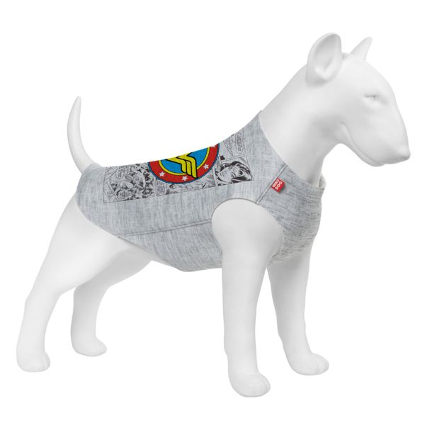 WAUDOG Україна Майка для собак WAUDOG Clothes малюнок "Чудо-жінка комікс"