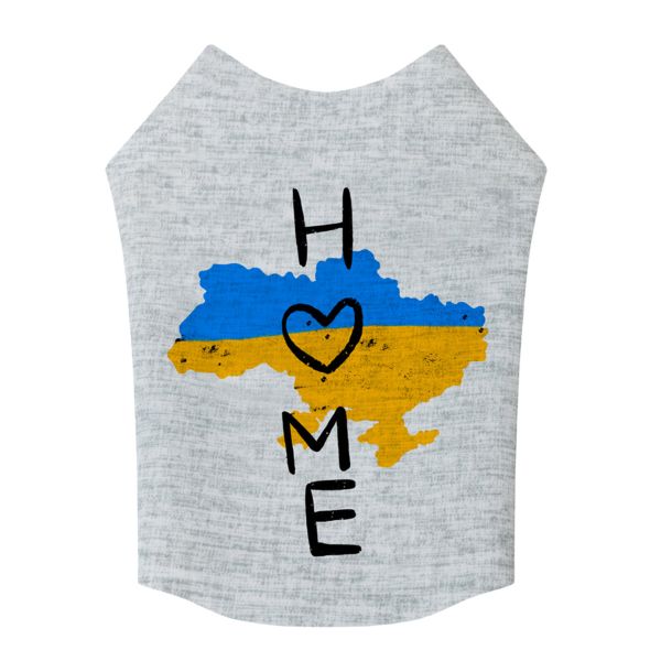 WAUDOG Украина Майка для собак Clothes рисунок "Дом"