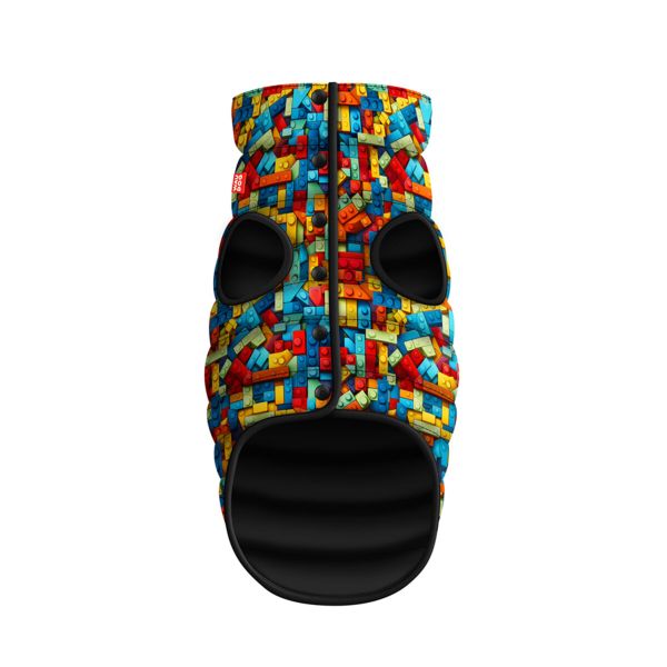 WAUDOG Україна Курточка для собак Clothes малюнок "Блоки"