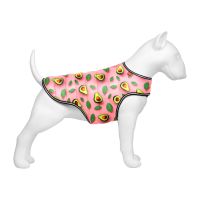 WAUDOG Украина Курточка-накидка для собак Clothes, рисунок "Авокадо на розовом"