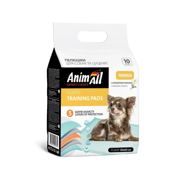 AnimAll Китай Пелюшки для собак з ароматом ромашки 60x60 см