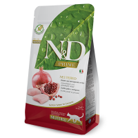 Сухой корм Farmina Сербия N&D Grain Free PRIME для стерилизованных кошек с курицей и гранатом