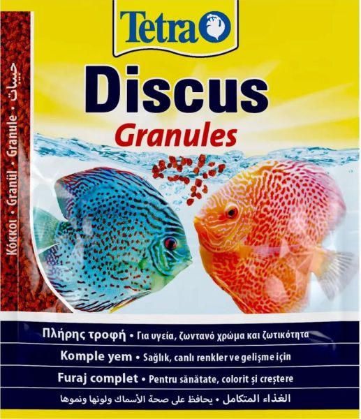 Tetra Германия Корм Discus для рыбок дискусов в виде гранул