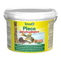 Tetra Германия Корм Pleco Spirulina Wafers для травоядных аквариумных донных рыб, пластинки