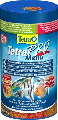 Tetra Германия Корм Pro Menu для аквариумных рыб в гранулах