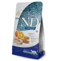 Сухой корм Farmina Сербия N&D Low Grain Ocean для кошек с треской и апельсином