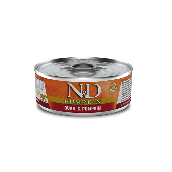 Вологий корм Farmina Сербія N&D Grain Free PUMPKIN для дорослих котів з перепелом та гарбузом