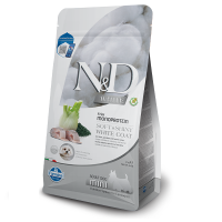 Сухой корм Farmina Сербия N&D Grain Free Spirulina для взрослых собак маленьких пород с белой шерстью с сибасом, спирулином и фенхелем