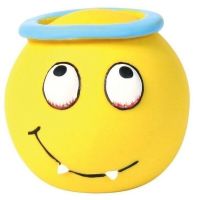 Trixie Германия Игрушка для собак, "Набор Смайлики с пищалками", 4 штуки