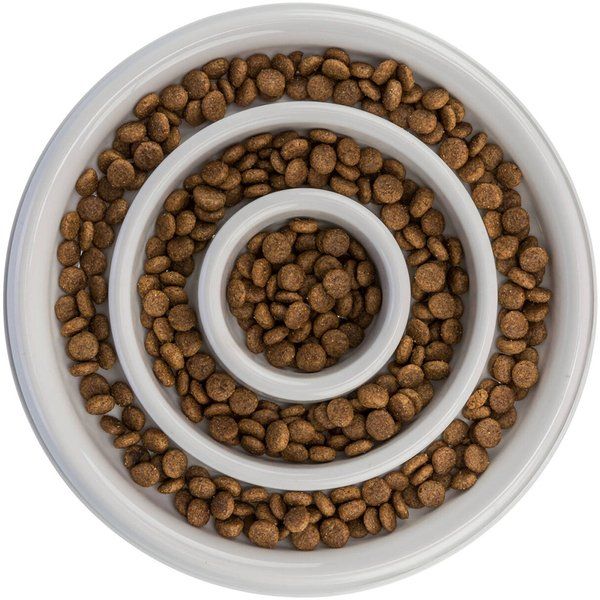 Trixie Германия Миска для собак, медленное кормление, пластиковая