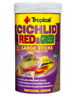 Tropical Польша Корм Cichlid Red and Green Large