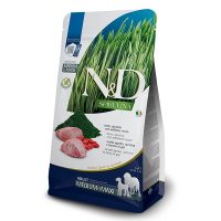 Сухой корм Farmina Сербия N&D Grain Free Spirulina для взрослых собак средних и крупных пород с ягненком, спирулиной и ягодами годжи