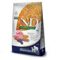 Сухой корм Farmina Сербия N&D Low Grain для взрослых собак средних и крупных пород с ягненком и черникой