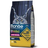 Сухой корм Monge Италия Cat Be Wild для кошек с мясом зайца