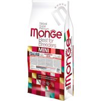 Сухой корм Monge Италия Dog Mini Adult для собак малых пород с лососем и рисом