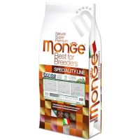 Сухой корм Monge Италия Dog All Breeds Adult для собак с кроликом, рисом и картофелем