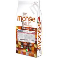 Сухой корм Monge Италия Dog All Breeds Adult для собак с говядиной, рисом и картофелем