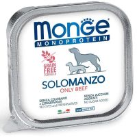 Влажный корм Monge Италия Dog Wet SOLO монопротеиновый для собак с говядиной