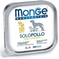 Влажный корм Monge Италия Dog Wet SOLO монопротеиновый для собак с курицей