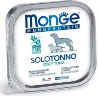 Влажный корм Monge Италия Dog Wet SOLO монопротеиновый для собак с тунцем