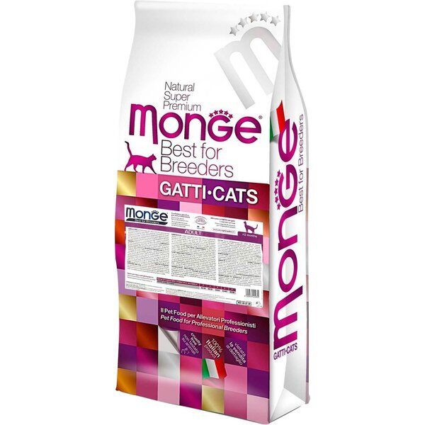 Сухой корм Monge Италия Cat Adult для кошек с курицей