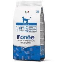 Сухий корм Monge Італія Cat Urinary для котів для профілактики сечокамяної хвороби з лососем