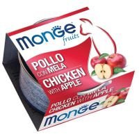 Влажный корм Monge Италия Cat Wet Fruit для кошек с курицей и яблоками